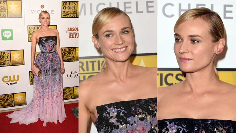 Illustration for article titled Sheer, Shiny and Slinky Gowns at the Critics' Choice Television Awards